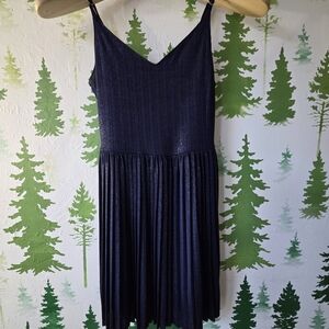 Hollister Sparkly Navy Blue Dress